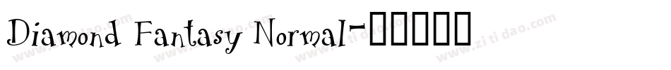 Diamond Fantasy Normal字体转换